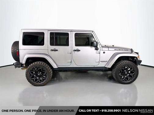 Billet Silver Metallic Clearcoat 2017 Jeep Wrangler Unlimited Rubicon