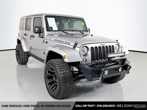 Billet Silver Metallic Clearcoat 2017 Jeep Wrangler Unlimited Rubicon