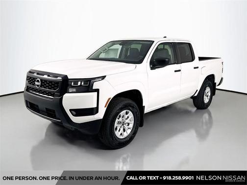 Glacier White 2026 Nissan Frontier S