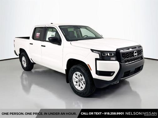 Glacier White 2026 Nissan Frontier S