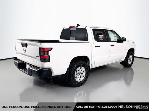 Glacier White 2026 Nissan Frontier S