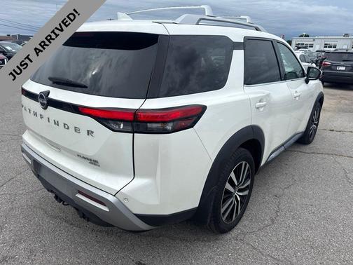 Pearl White Tricoat 2024 Nissan Pathfinder Platinum 4WD