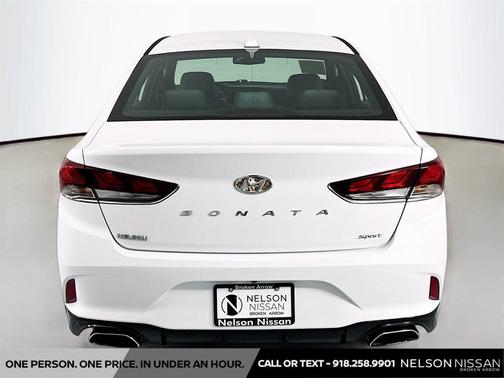 Quartz White Pearl 2018 Hyundai SONATA Sport