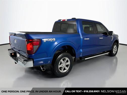 Atlas Blue Metallic 2024 Ford F-150 XLT