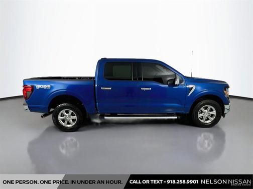 Atlas Blue Metallic 2024 Ford F-150 XLT