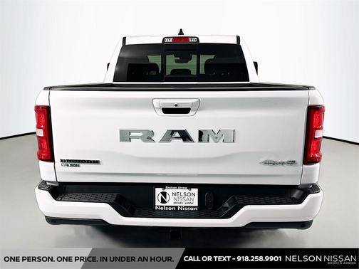 Bright White Clearcoat 2025 RAM 1500 Big Horn/Lone Star