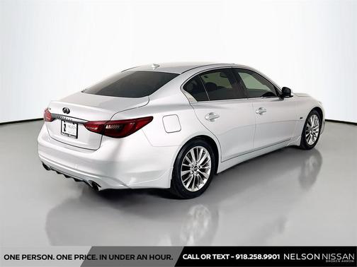 Liquid Platinum 2019 INFINITI Q50 3.0t LUXE