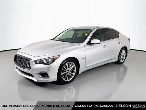 Liquid Platinum 2019 INFINITI Q50 3.0t LUXE