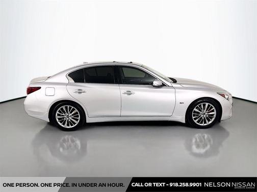 Liquid Platinum 2019 INFINITI Q50 3.0t LUXE