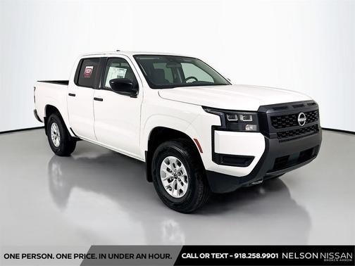 Glacier White 2026 Nissan Frontier S