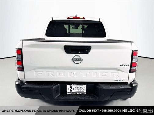Glacier White 2026 Nissan Frontier S