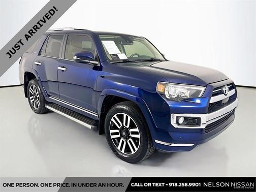 Nautical Blue Metallic 2020 Toyota 4Runner Limited