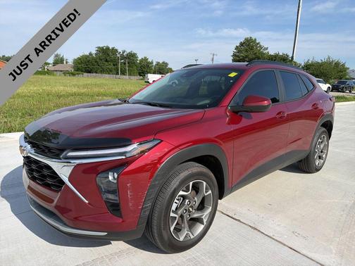 Crimson Metallic 2025 Chevrolet Trax LT