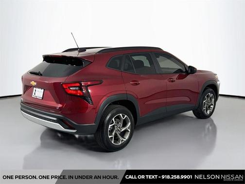 Crimson Metallic 2025 Chevrolet Trax LT