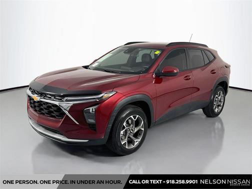 Crimson Metallic 2025 Chevrolet Trax LT