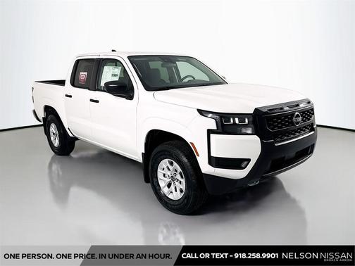 Glacier White 2026 Nissan Frontier S