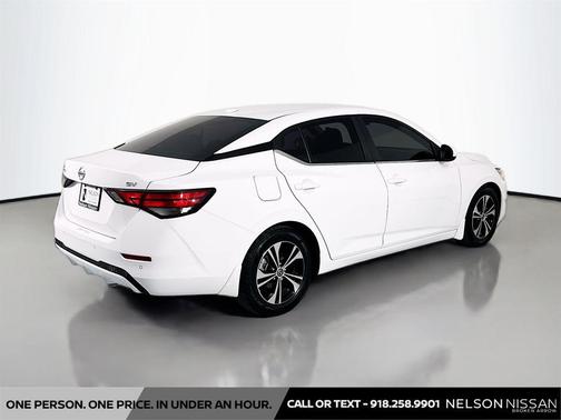 Fresh Powder 2021 Nissan Sentra SV