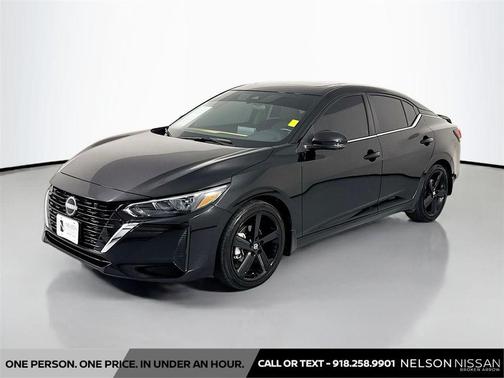 Super Black 2025 Nissan Sentra SV