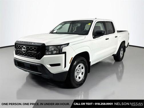 Glacier White 2022 Nissan Frontier S
