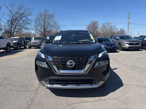 Super Black 2021 Nissan Rogue Platinum
