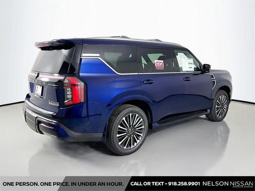 Deep Ocean Blue Pearl 2026 Nissan Armada Platinum Reserve