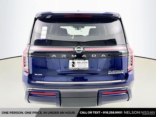Deep Ocean Blue Pearl 2026 Nissan Armada Platinum Reserve