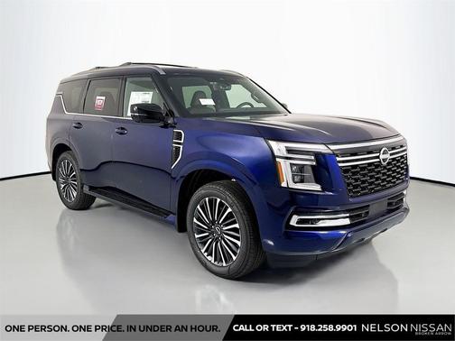 Deep Ocean Blue Pearl 2026 Nissan Armada Platinum Reserve