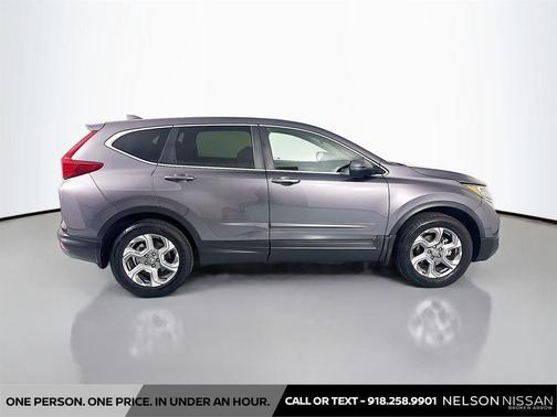 Gray 2017 Honda CR-V EX-L