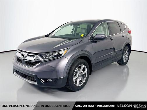 Gray 2017 Honda CR-V EX-L