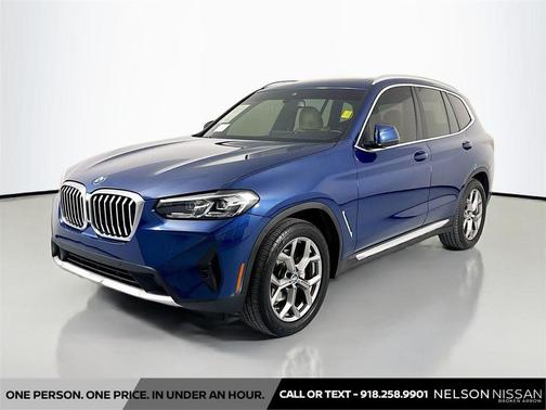 Phytonic Blue Metallic 2022 BMW X3 xDrive30i