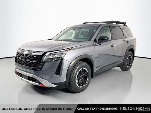 Gun Metallic 2026 Nissan Pathfinder Rock Creek