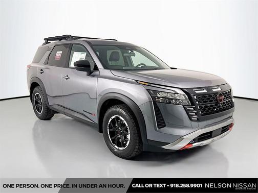 Gun Metallic 2026 Nissan Pathfinder Rock Creek