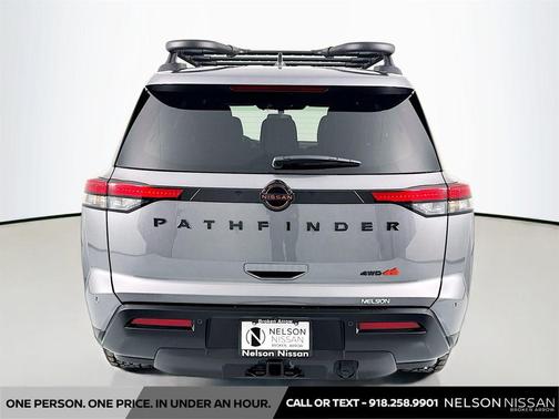 Gun Metallic 2026 Nissan Pathfinder Rock Creek