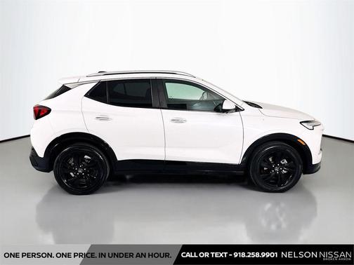White Frost Tricoat 2024 Buick Encore GX Sport Touring
