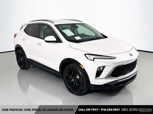 White Frost Tricoat 2024 Buick Encore GX Sport Touring