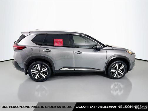 Gun Metallic 2023 Nissan Rogue Platinum