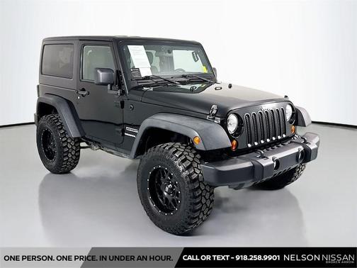 Black Clearcoat 2012 Jeep Wrangler Sport