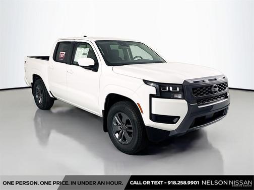 Glacier White 2026 Nissan Frontier SV
