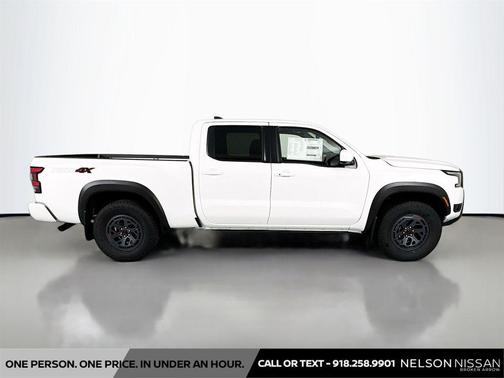 Glacier White 2026 Nissan Frontier PRO-4X