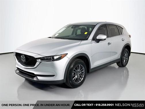 Sonic Silver Metallic 2021 Mazda CX-5 Touring