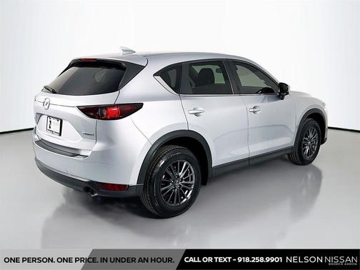 Sonic Silver Metallic 2021 Mazda CX-5 Touring