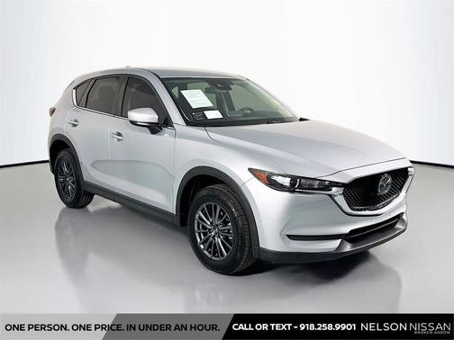 Sonic Silver Metallic 2021 Mazda CX-5 Touring