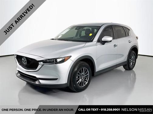 Sonic Silver Metallic 2021 Mazda CX-5 Touring