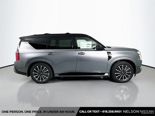 Gun Metallic/Super Black 2026 Nissan Armada Platinum Reserve