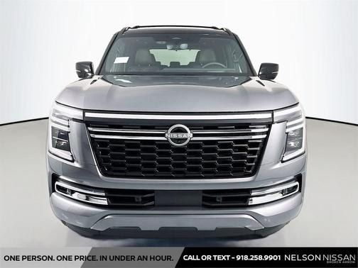 Gun Metallic/Super Black 2026 Nissan Armada Platinum Reserve