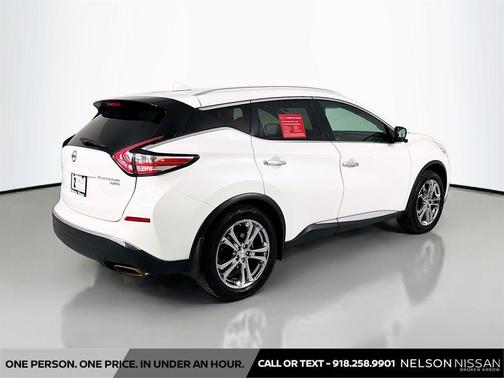 Pearl White 2015 Nissan Murano Platinum