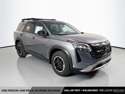 Gun Metallic 2026 Nissan Pathfinder Rock Creek