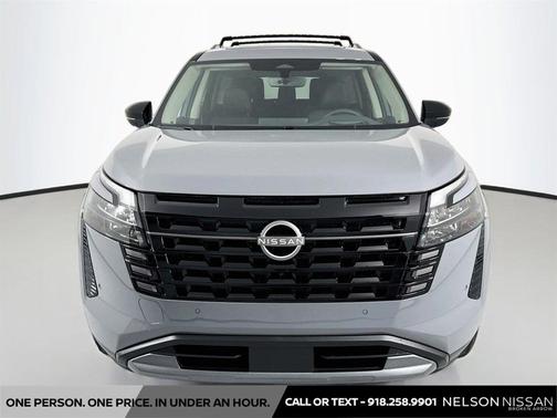 Boulder Gray Pearl 2026 Nissan Pathfinder Platinum