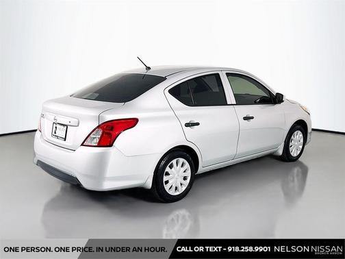 Brilliant Silver 2016 Nissan Versa 1.6 S