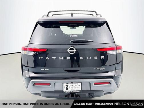 Super Black 2026 Nissan Pathfinder Platinum
